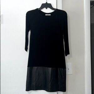 Anthropologie Black Sheath Dress